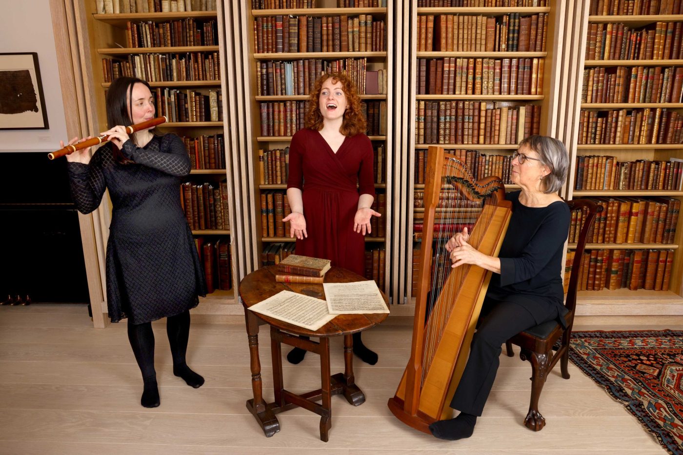 Claire Mann. Robyn Harper and Wendy Stewart Perform the Ellisland Songbook at Blackie House Library and Museum in Edinburgh