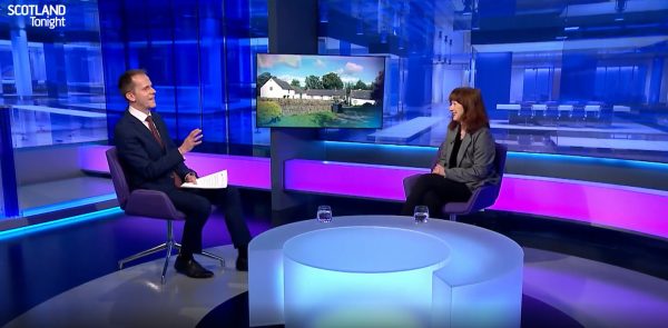Ellisland campaign launch on STV Scotland Tonight